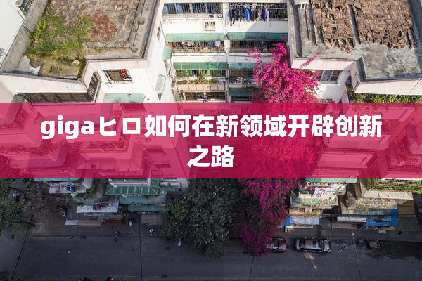 gigaヒロ如何在新领域开辟创新之路
