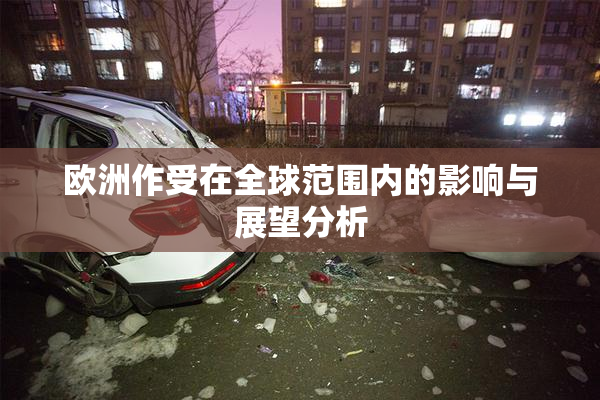 欧洲作受在全球范围内的影响与展望分析