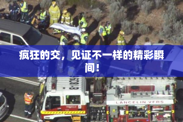 疯狂的交，见证不一样的精彩瞬间！