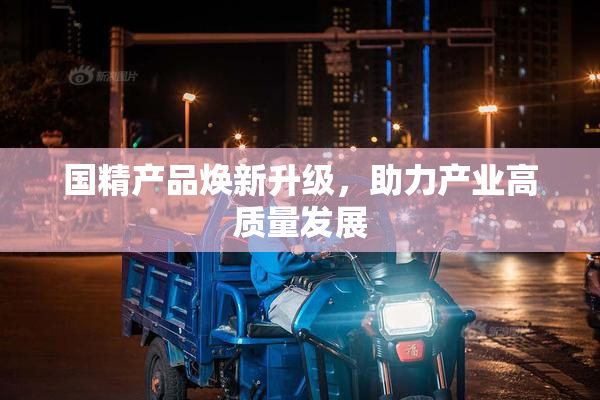 国精产品焕新升级，助力产业高质量发展