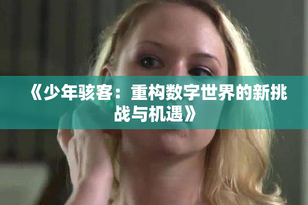 《少年骇客：重构数字世界的新挑战与机遇》