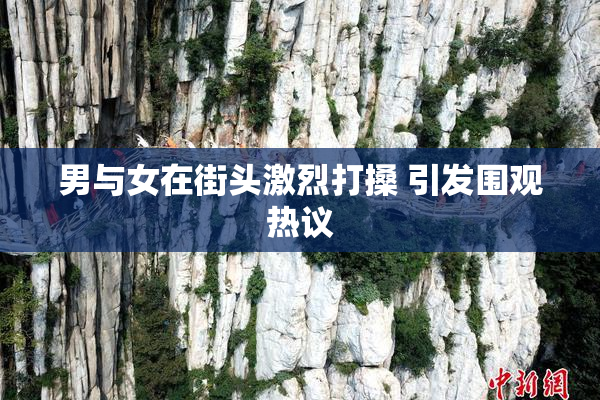 男与女在街头激烈打搡 引发围观热议