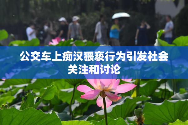 公交车上痴汉猥亵行为引发社会关注和讨论