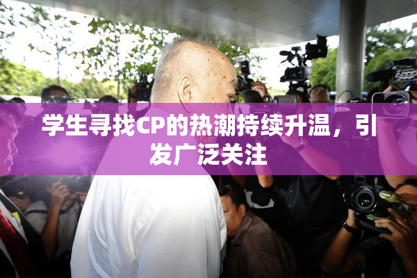 学生寻找CP的热潮持续升温，引发广泛关注