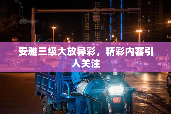 安雅三级大放异彩，精彩内容引人关注