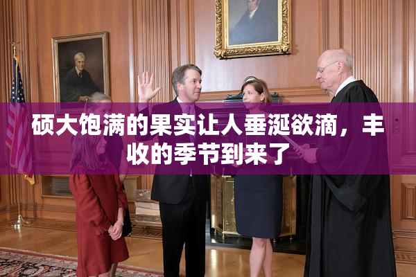 硕大饱满的果实让人垂涎欲滴，丰收的季节到来了