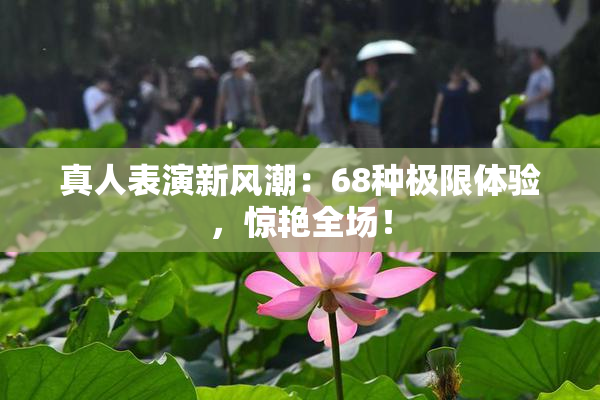 真人表演新风潮：68种极限体验，惊艳全场！
