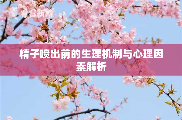 精子喷出前的生理机制与心理因素解析