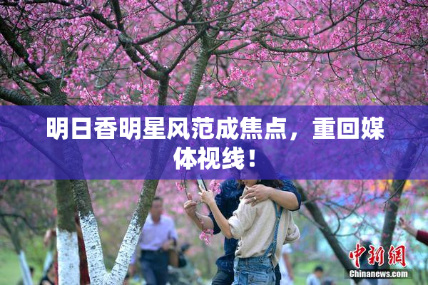 明日香明星风范成焦点，重回媒体视线！