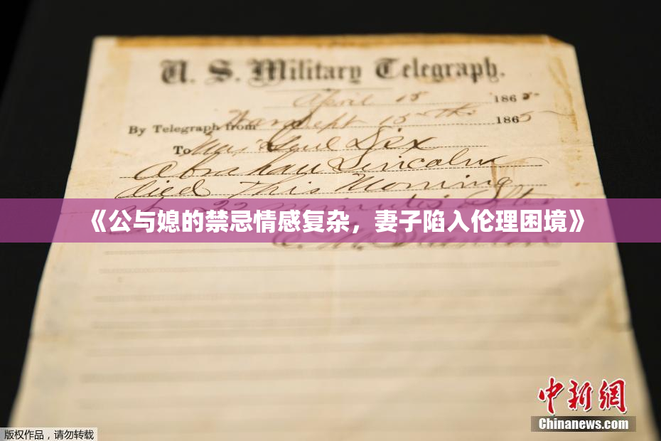《公与媳的禁忌情感复杂，妻子陷入伦理困境》