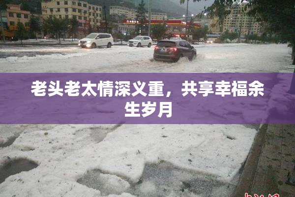 老头老太情深义重，共享幸福余生岁月