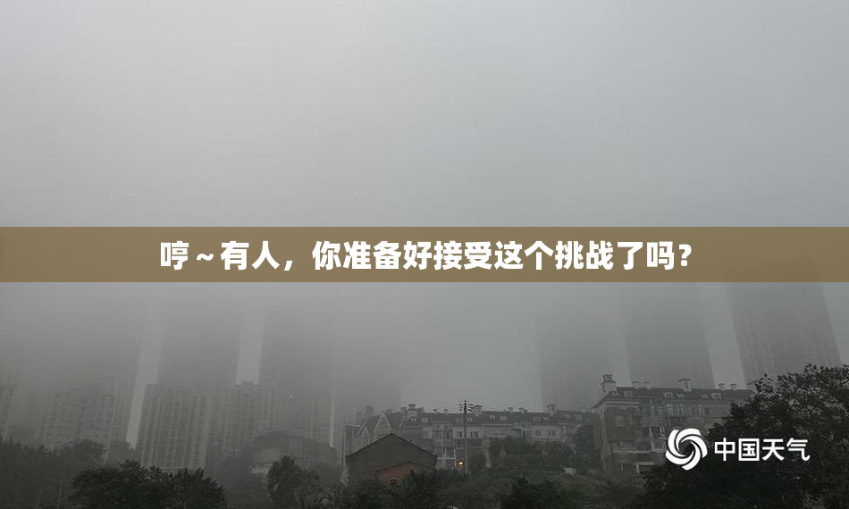 哼～有人，你准备好接受这个挑战了吗？