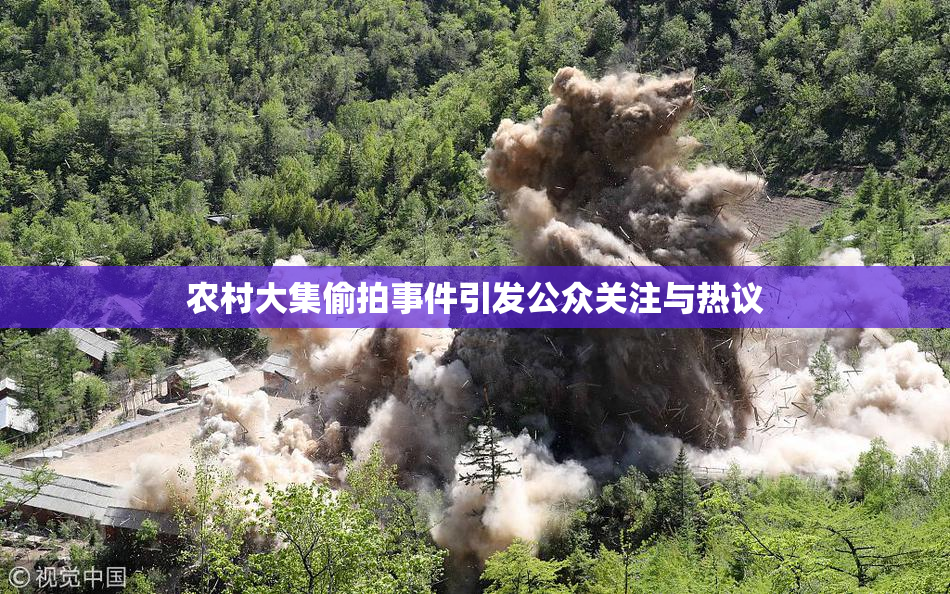 农村大集偷拍事件引发公众关注与热议