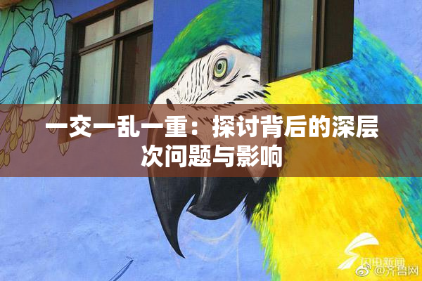 一交一乱一重：探讨背后的深层次问题与影响