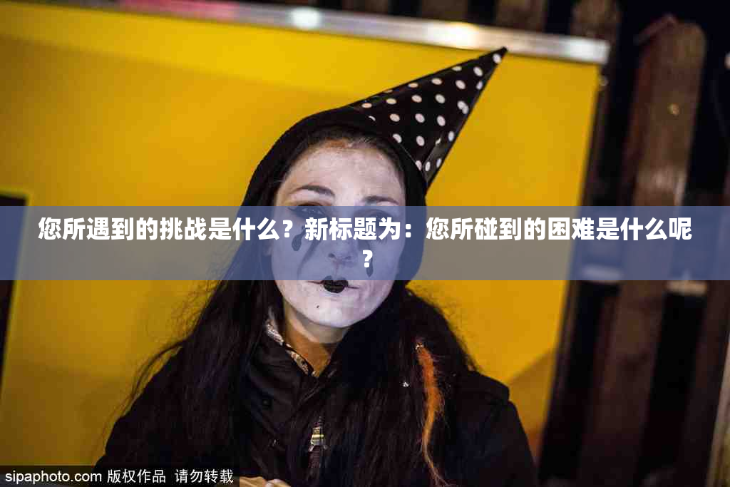 您所遇到的挑战是什么？新标题为：您所碰到的困难是什么呢？