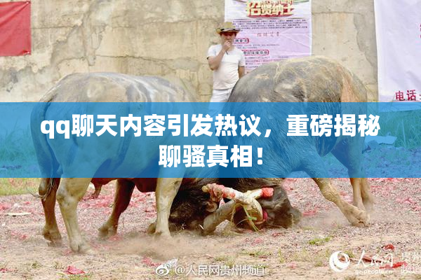 qq聊天内容引发热议，重磅揭秘聊骚真相！