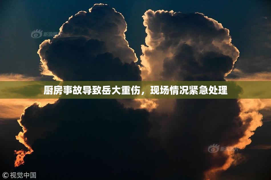 厨房事故导致岳大重伤，现场情况紧急处理