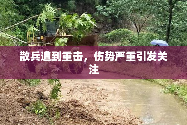 散兵遭到重击，伤势严重引发关注