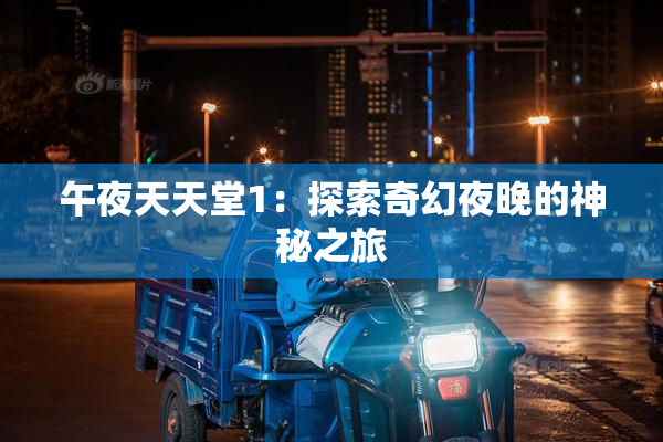 午夜天天堂1：探索奇幻夜晚的神秘之旅