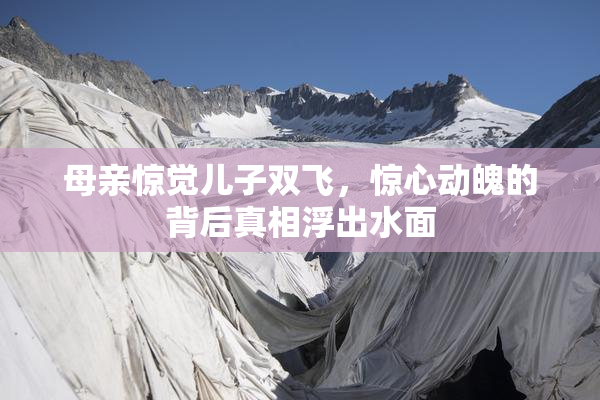 母亲惊觉儿子双飞，惊心动魄的背后真相浮出水面