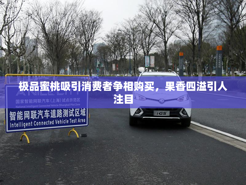 极品蜜桃吸引消费者争相购买，果香四溢引人注目