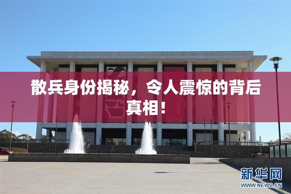 散兵身份揭秘，令人震惊的背后真相！