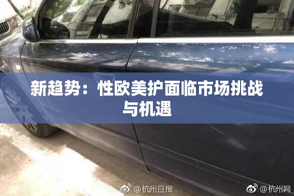 新趋势：性欧美护面临市场挑战与机遇