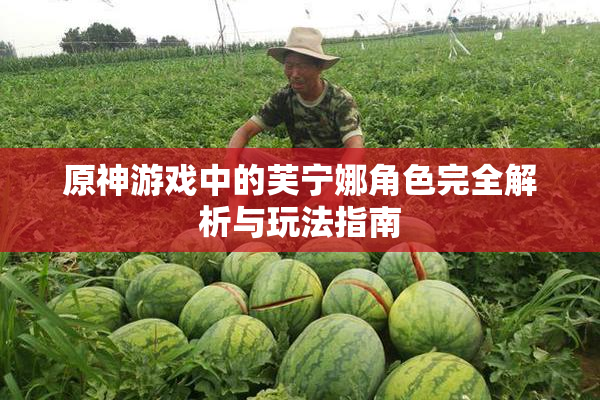 原神游戏中的芙宁娜角色完全解析与玩法指南