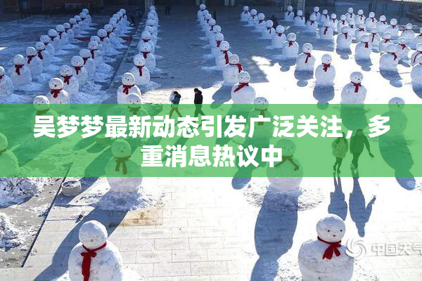 吴梦梦最新动态引发广泛关注，多重消息热议中