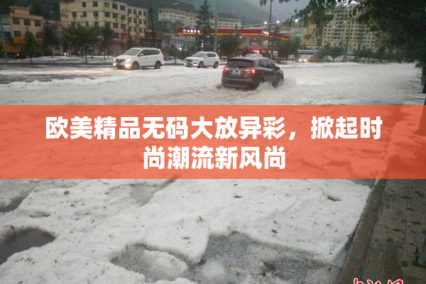 欧美精品无码大放异彩，掀起时尚潮流新风尚