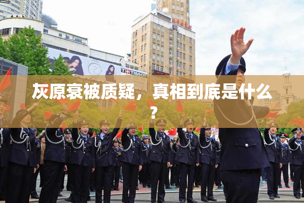 灰原衰被质疑，真相到底是什么？