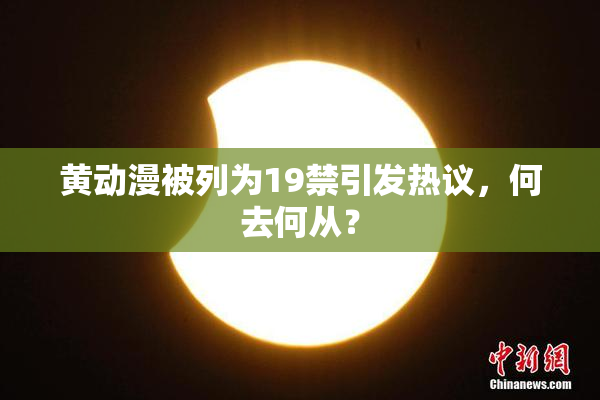 黄动漫被列为19禁引发热议，何去何从？