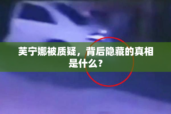 芙宁娜被质疑，背后隐藏的真相是什么？