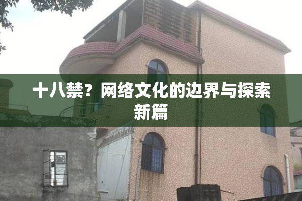 十八禁？网络文化的边界与探索新篇