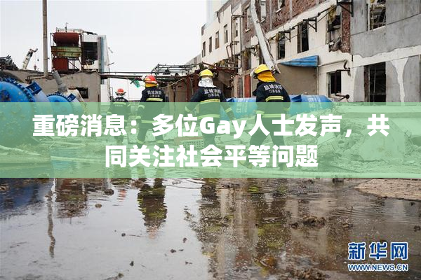 重磅消息：多位Gay人士发声，共同关注社会平等问题