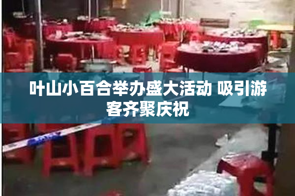 叶山小百合举办盛大活动 吸引游客齐聚庆祝