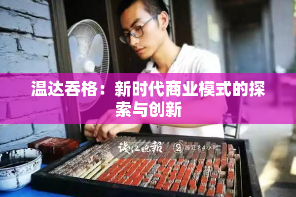 温达吞格：新时代商业模式的探索与创新