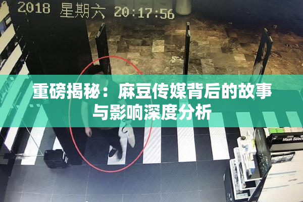 重磅揭秘：麻豆传媒背后的故事与影响深度分析