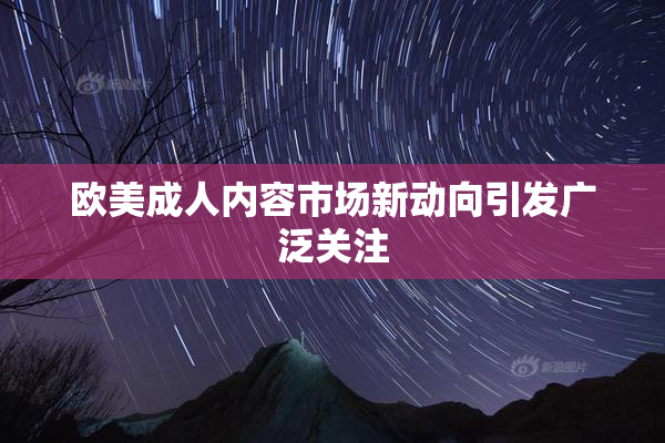 欧美成人内容市场新动向引发广泛关注