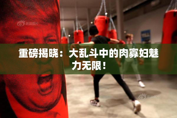 重磅揭晓：大乱斗中的肉寡妇魅力无限！
