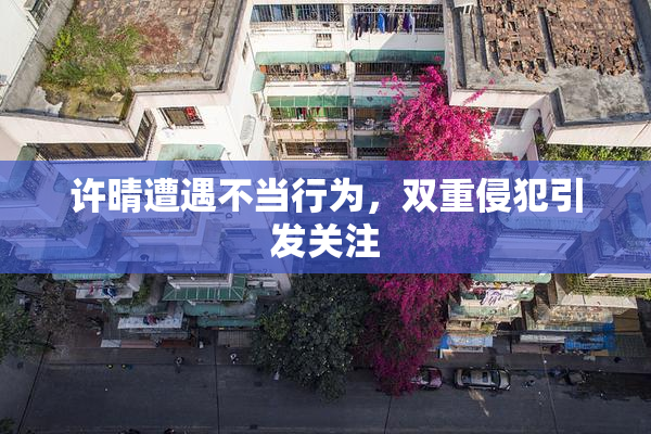 许晴遭遇不当行为，双重侵犯引发关注