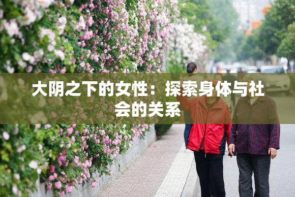 大阴之下的女性：探索身体与社会的关系