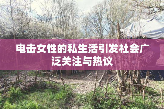 电击女性的私生活引发社会广泛关注与热议