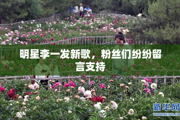 明星李一发新歌，粉丝们纷纷留言支持
