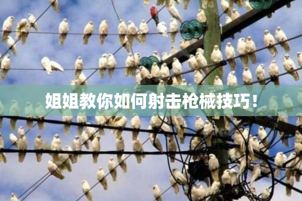 姐姐教你如何射击枪械技巧！