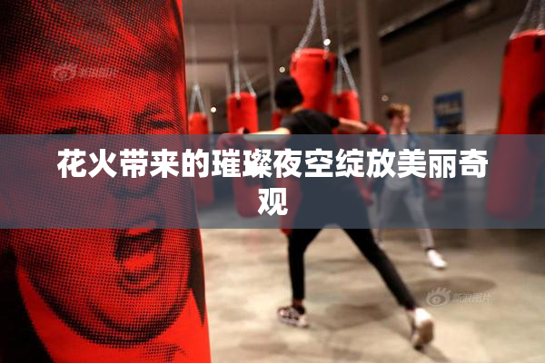 花火带来的璀璨夜空绽放美丽奇观