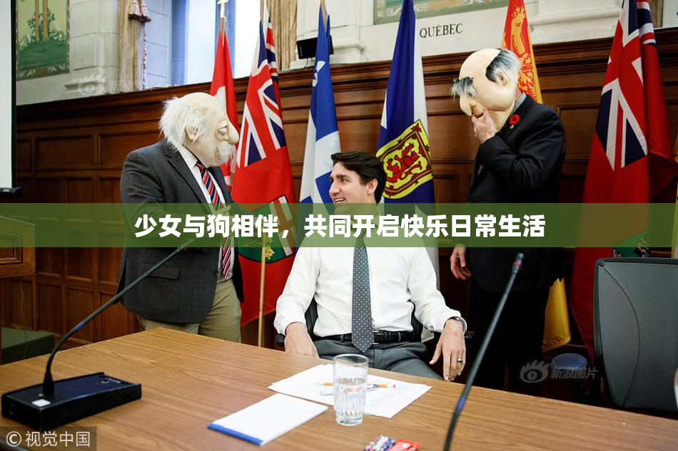 少女与狗相伴，共同开启快乐日常生活