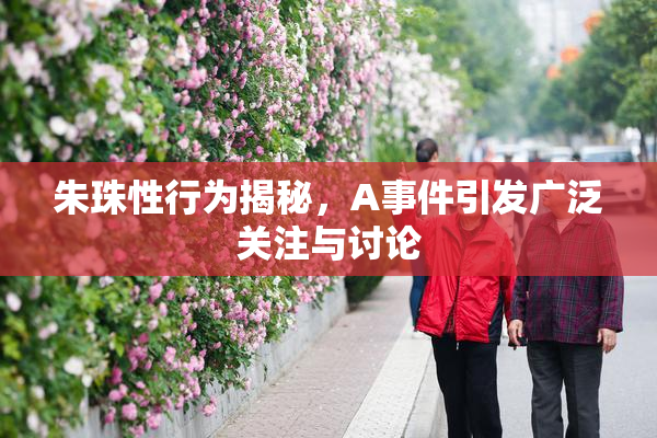 朱珠性行为揭秘，A事件引发广泛关注与讨论