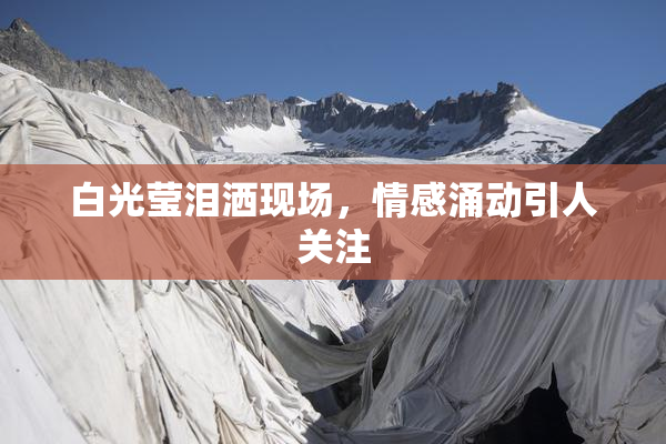 白光莹泪洒现场，情感涌动引人关注