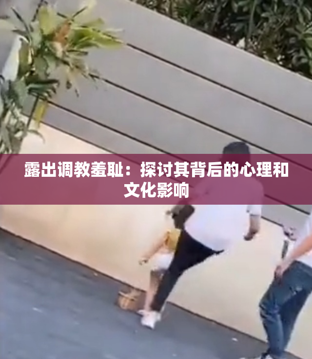 露出调教羞耻：探讨其背后的心理和文化影响